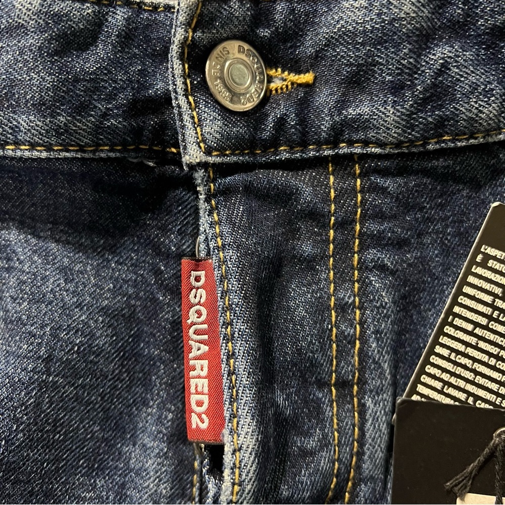 NWT DSQUARED Distressed Jeans - Picture 3 of 10